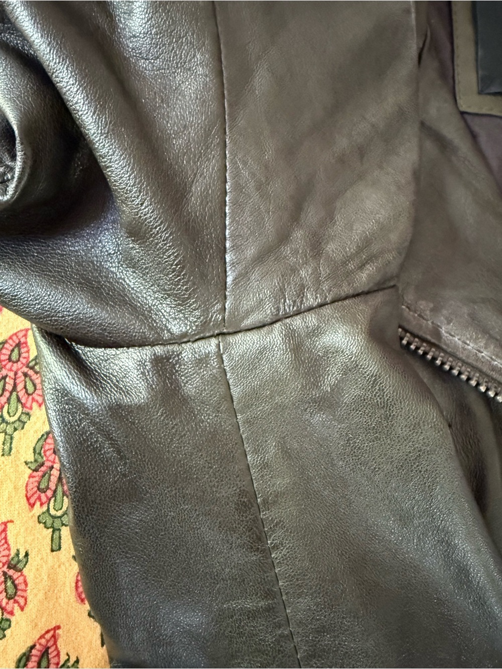 Mauritius Christy Leather Moto Jacket - Picture 2 of 16